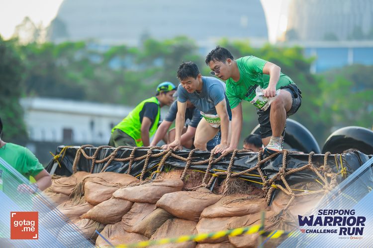Race photo from SERPONG WARRIOR CHALLENGE RUN