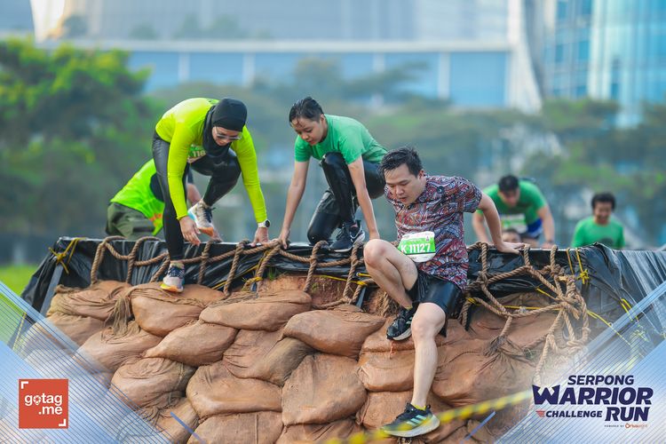 Race photo from SERPONG WARRIOR CHALLENGE RUN