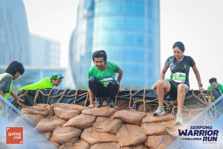 Race photo from SERPONG WARRIOR CHALLENGE RUN