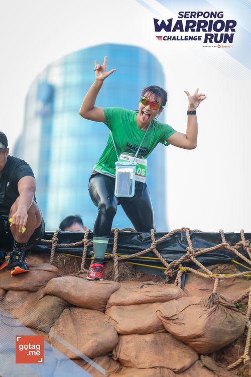 Race photo from SERPONG WARRIOR CHALLENGE RUN