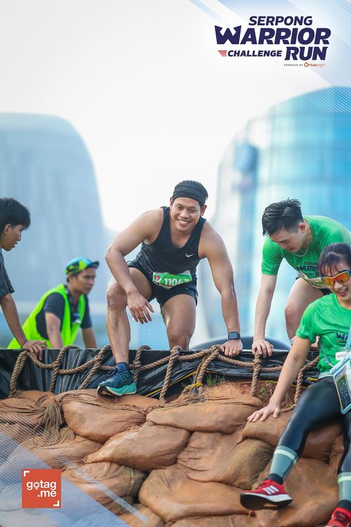 Race photo from SERPONG WARRIOR CHALLENGE RUN