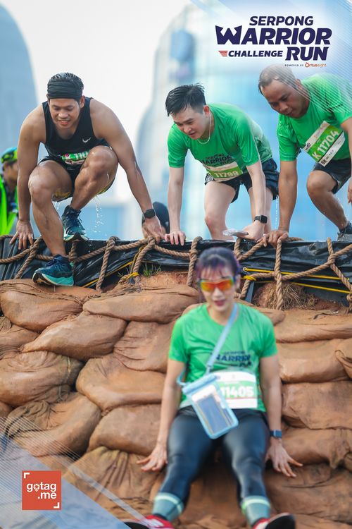 Race photo from SERPONG WARRIOR CHALLENGE RUN