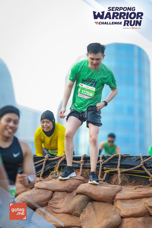 Race photo from SERPONG WARRIOR CHALLENGE RUN