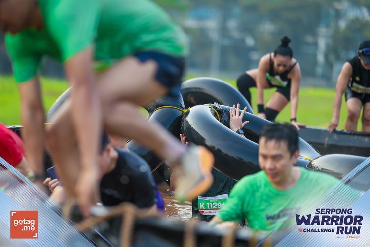 Race photo from SERPONG WARRIOR CHALLENGE RUN