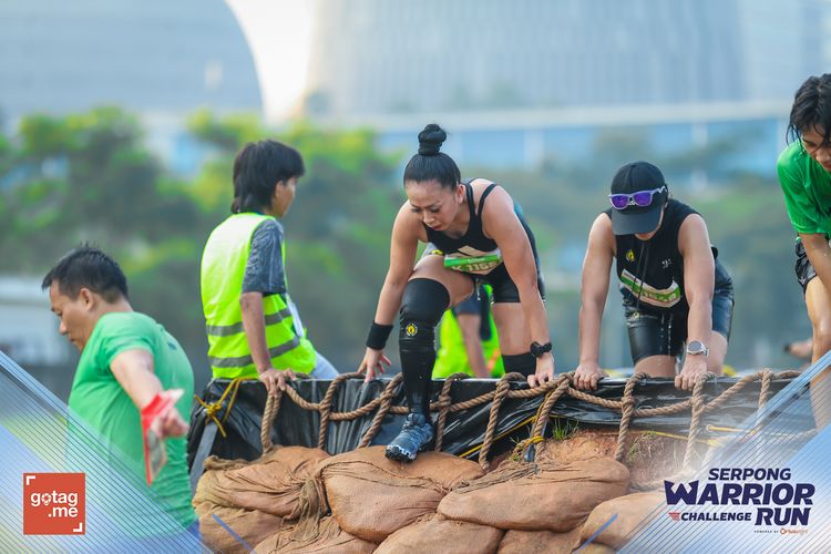 Race photo from SERPONG WARRIOR CHALLENGE RUN