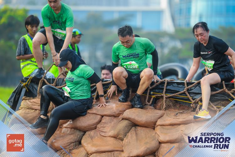 Race photo from SERPONG WARRIOR CHALLENGE RUN