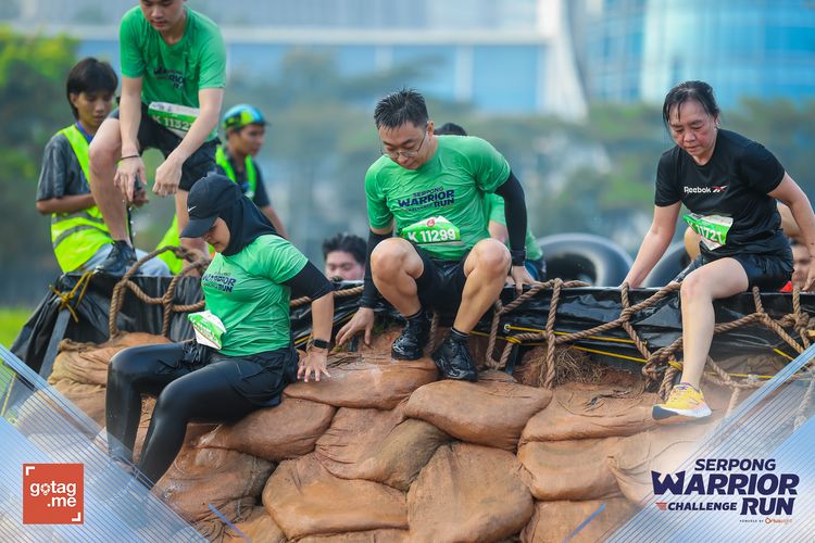 Race photo from SERPONG WARRIOR CHALLENGE RUN