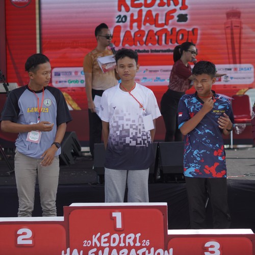 Race photo from KEDIRI HALF MARATHON 2026