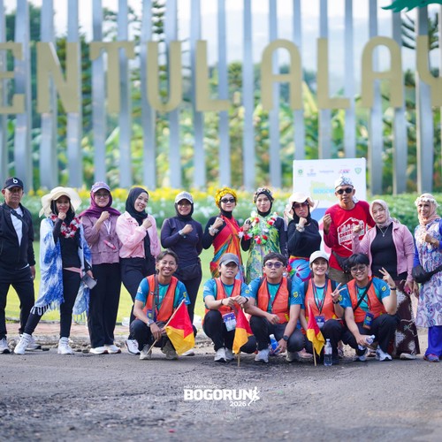 Race photo from BOGORUN 2026