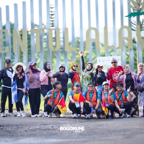 Race photo from BOGORUN 2026