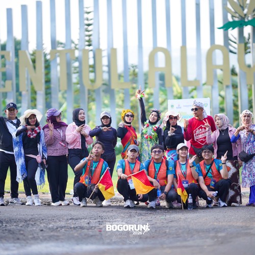 Race photo from BOGORUN 2026