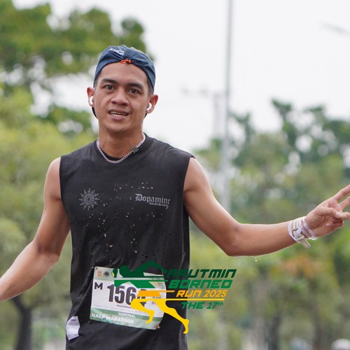 Race photo from ARUTMIN BORNEO RUN 2025