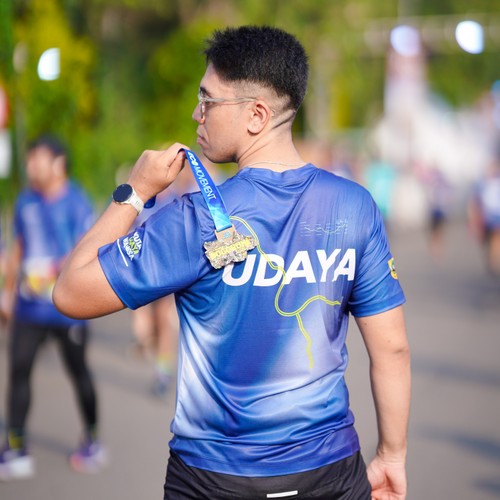 Race photo from BOGORUN 2026