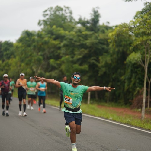 Race photo from ARUTMIN BORNEO RUN 2025