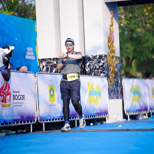 Race photo from BOGORUN 2026