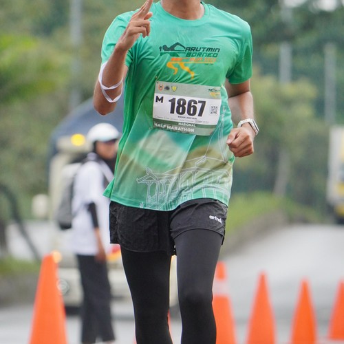 Race photo from ARUTMIN BORNEO RUN 2025