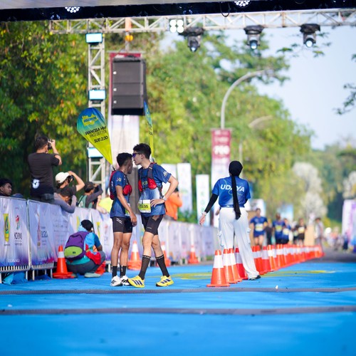 Race photo from BOGORUN 2026