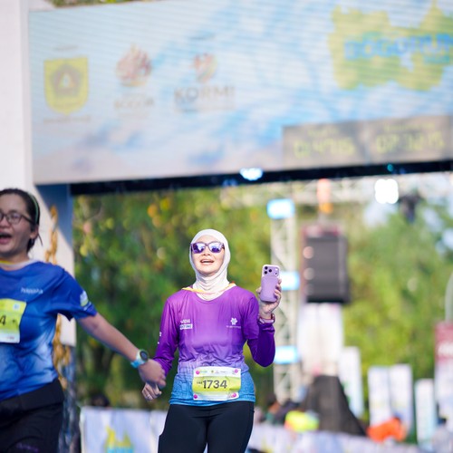 Race photo from BOGORUN 2026