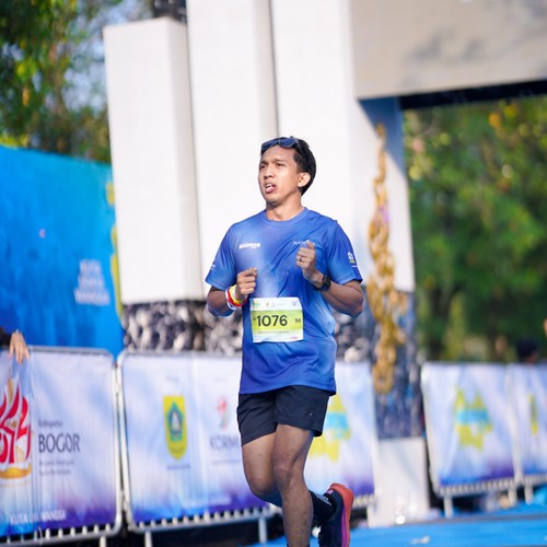 Race photo from BOGORUN 2026