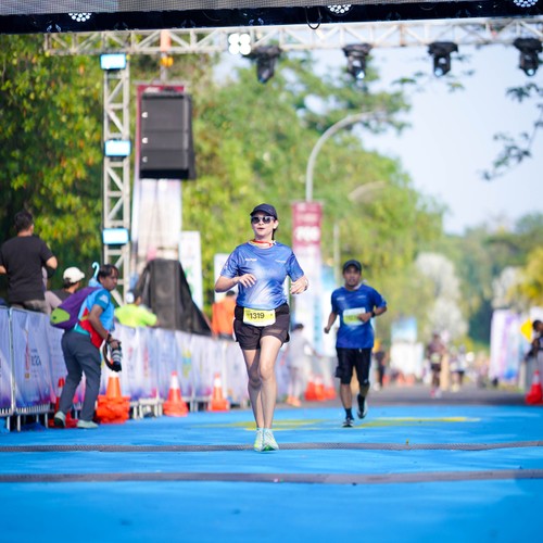 Race photo from BOGORUN 2026