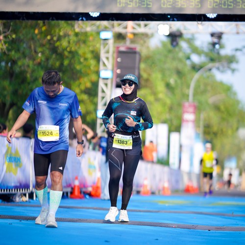 Race photo from BOGORUN 2026