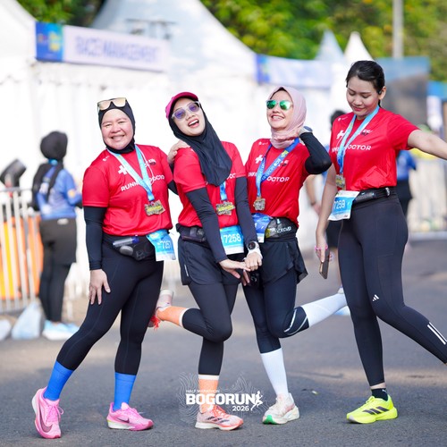 Race photo from BOGORUN 2026