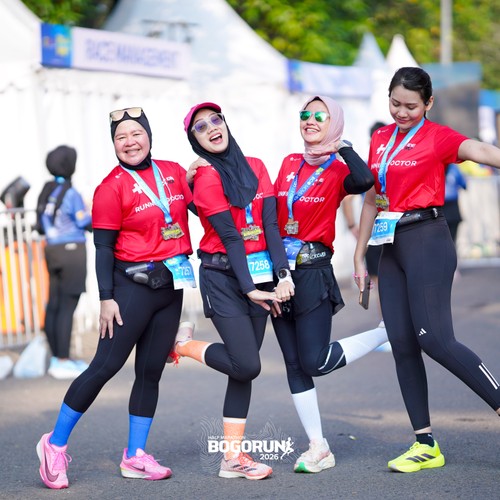 Race photo from BOGORUN 2026