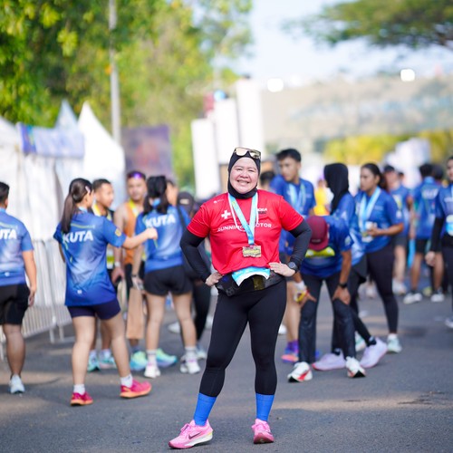 Race photo from BOGORUN 2026
