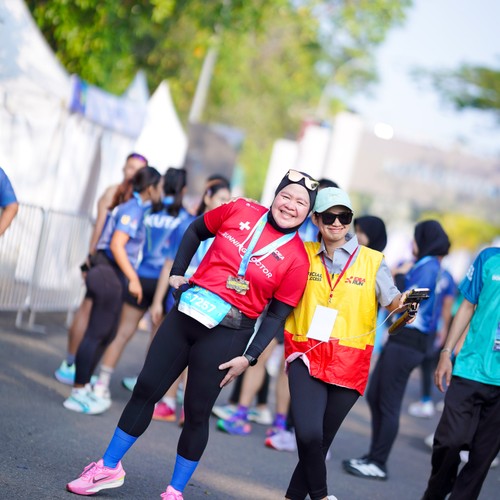 Race photo from BOGORUN 2026