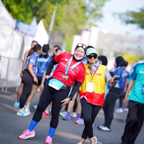 Race photo from BOGORUN 2026