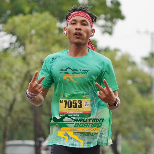 Race photo from ARUTMIN BORNEO RUN 2025