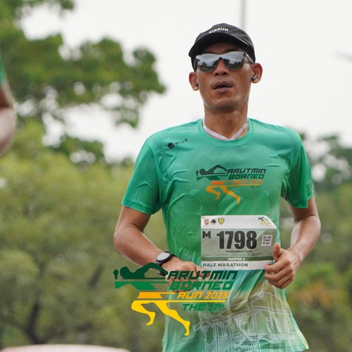 Race photo from ARUTMIN BORNEO RUN 2025