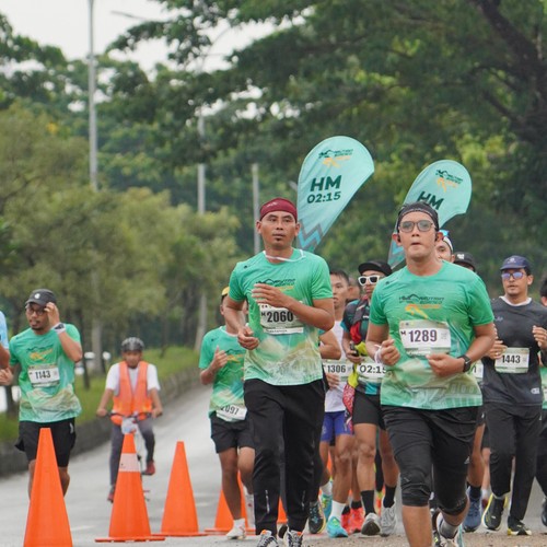 Race photo from ARUTMIN BORNEO RUN 2025