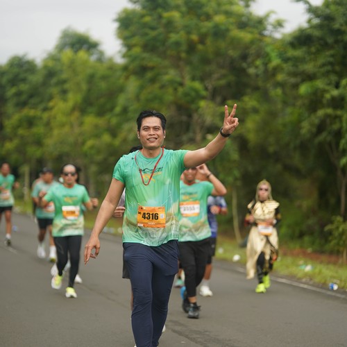 Race photo from ARUTMIN BORNEO RUN 2025