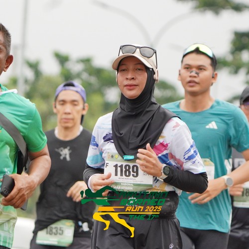 Race photo from ARUTMIN BORNEO RUN 2025
