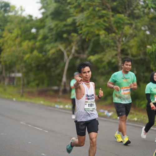 Race photo from ARUTMIN BORNEO RUN 2025