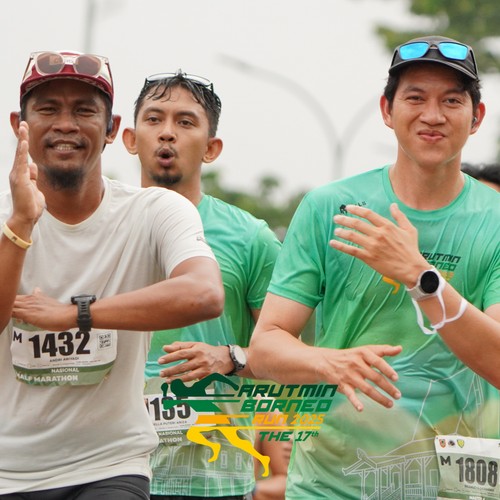 Race photo from ARUTMIN BORNEO RUN 2025