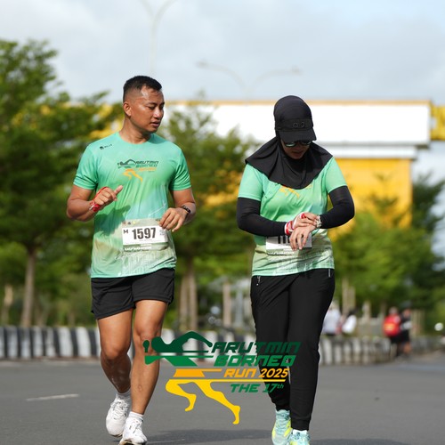 Race photo from ARUTMIN BORNEO RUN 2025
