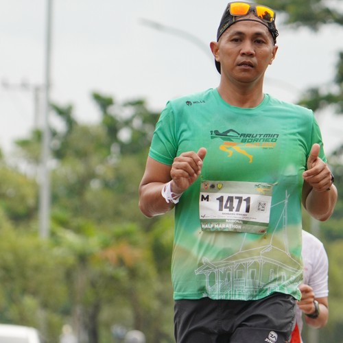 Race photo from ARUTMIN BORNEO RUN 2025