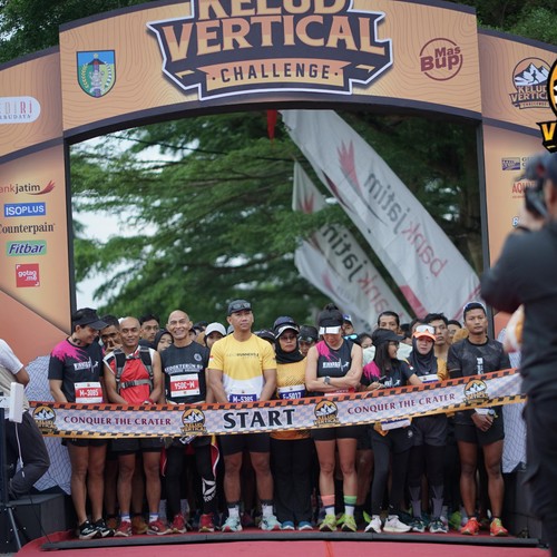 Race photo from KELUD VERTICAL CHALLENGE 2025