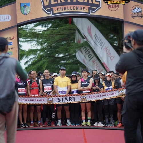 Race photo from KELUD VERTICAL CHALLENGE 2025