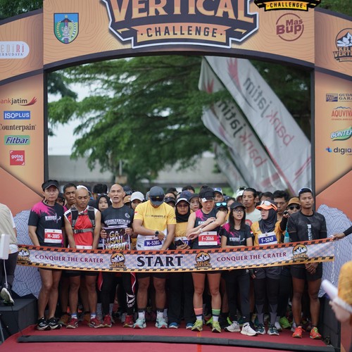 Race photo from KELUD VERTICAL CHALLENGE 2025