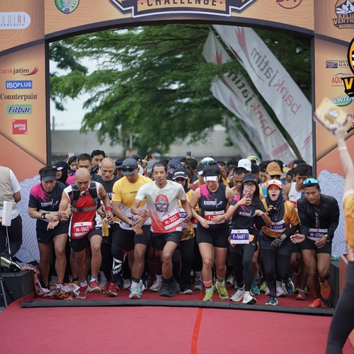 Race photo from KELUD VERTICAL CHALLENGE 2025