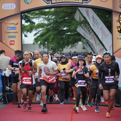 Race photo from KELUD VERTICAL CHALLENGE 2025