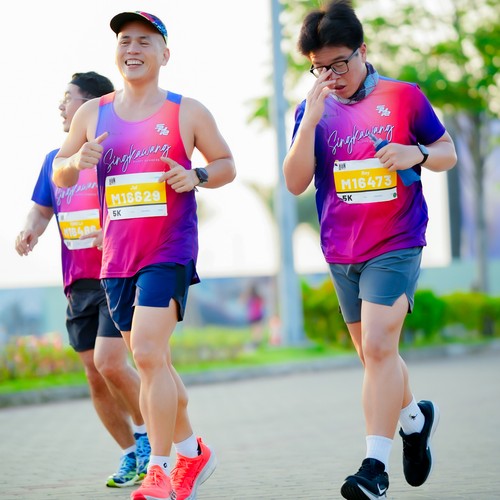 Race photo from YUK TRAVEL RUN