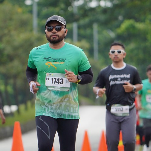 Race photo from ARUTMIN BORNEO RUN 2025