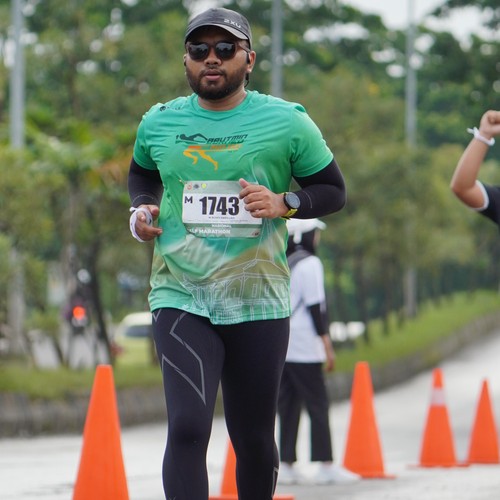 Race photo from ARUTMIN BORNEO RUN 2025