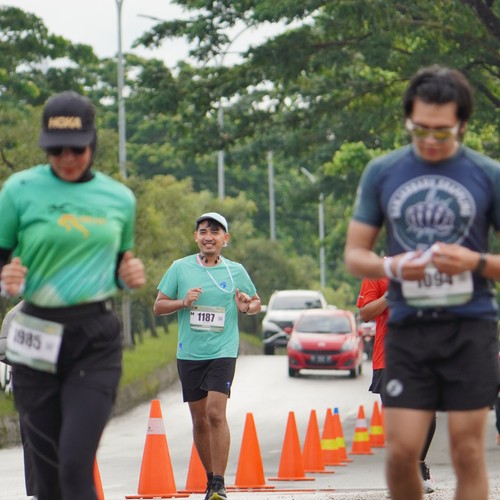 Race photo from ARUTMIN BORNEO RUN 2025