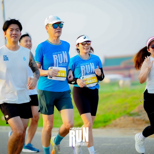 Race photo from YUK TRAVEL RUN