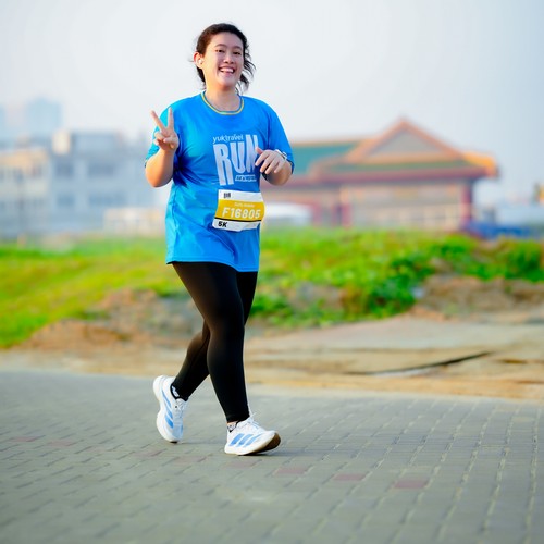 Race photo from YUK TRAVEL RUN